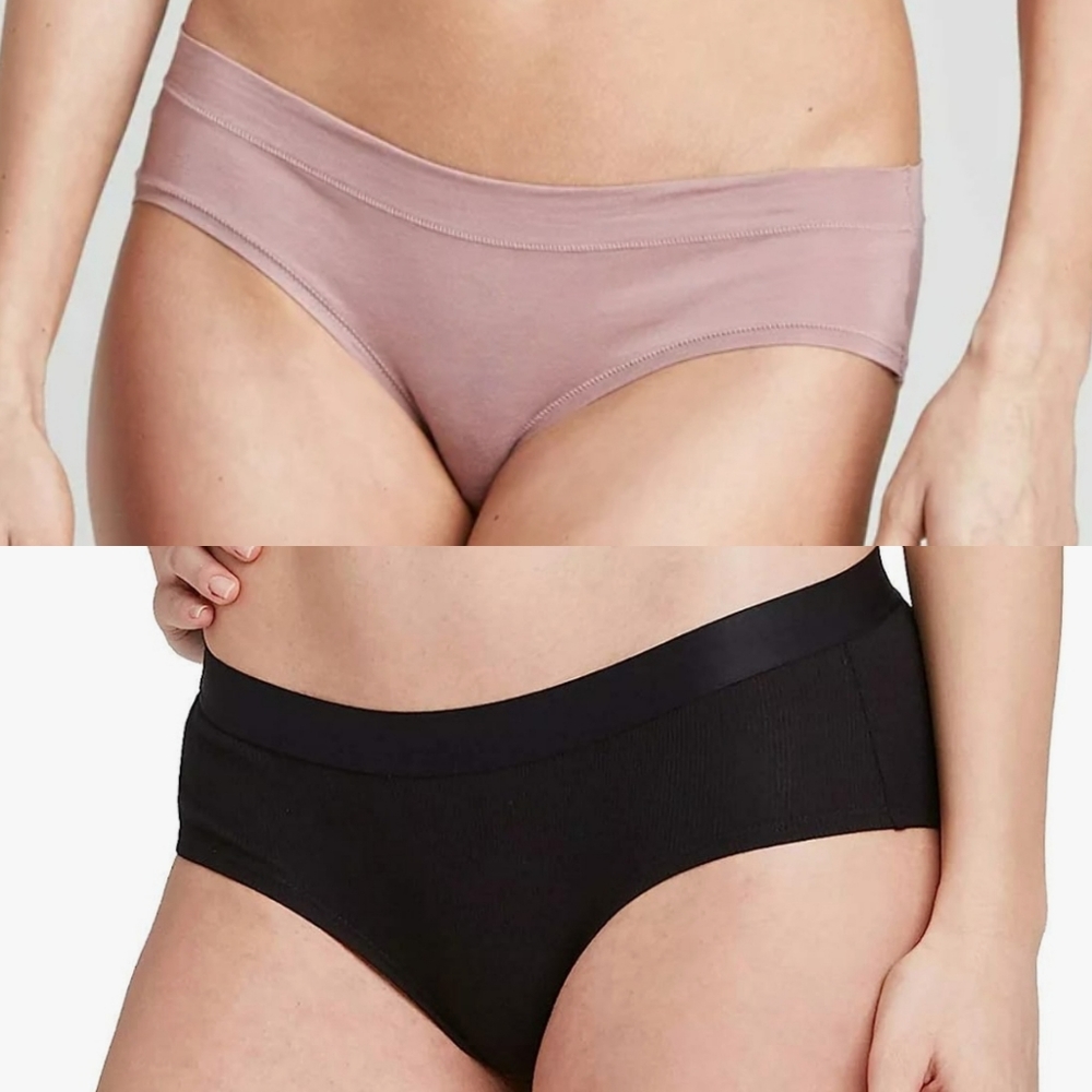 2 Pair Comfort Hipster Underwear